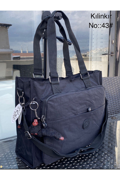 eflanmoda geantă de zi cu zi și pentru studenți din țesătură șifonată