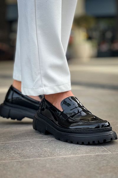 Chekich Black CH2417 RST Men's Shoes