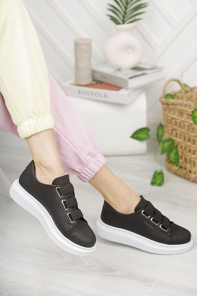 Chekich Ch253 Cbt Mirror - Pantofi negri pentru femei