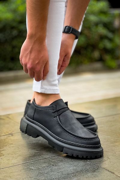 Chekich Ch2404 Cst Castle Men's Shoes Black