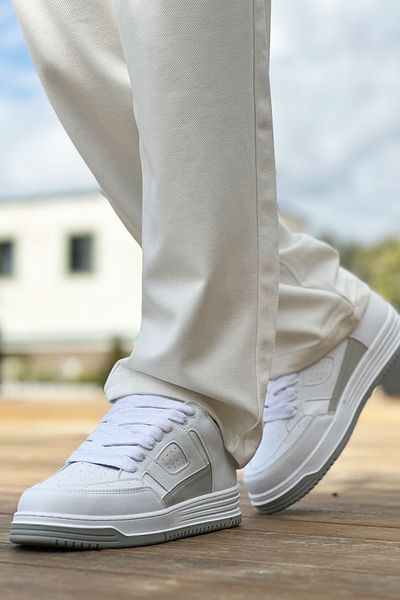 Chekich CH2410 CBT Avax - Pantofi sport albi pentru bărbați