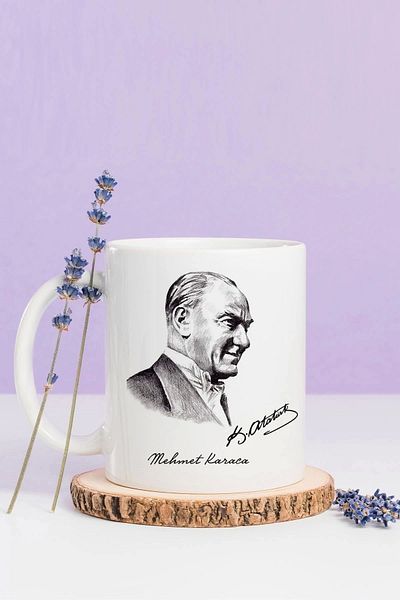 HEDİYEDİYE كوب بتصميم أتاتورك