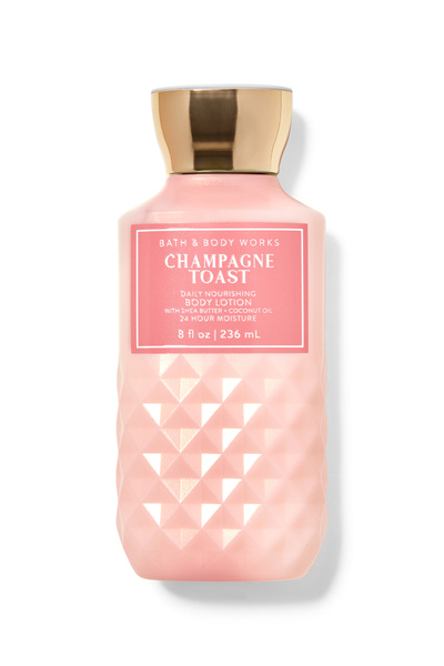 Bath & Body Works لوشن الجسم المغذي اليومي من شمبانيا توست