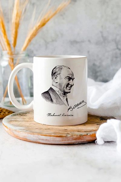 HEDİYEDİYE كوب بتصميم أتاتورك