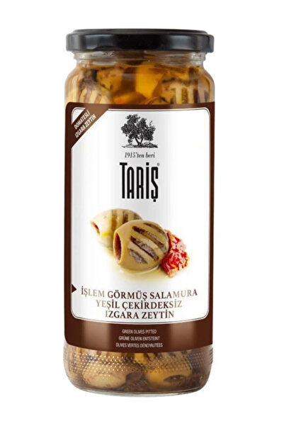 Tariş tariş yeşil çekirdeksiz ızgara zeytin 485 gram