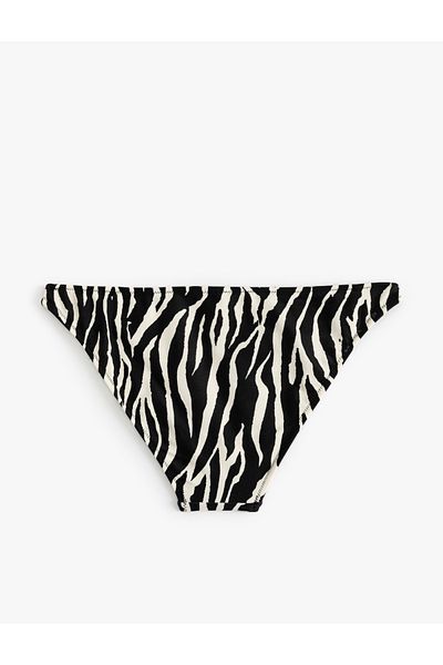 Koton Parte de jos de bikini cu model zebră