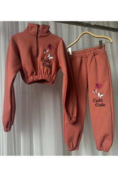 Gala κοριτσίστικο παιδικό σετ φόρμας με κέντημα πεταλούδας