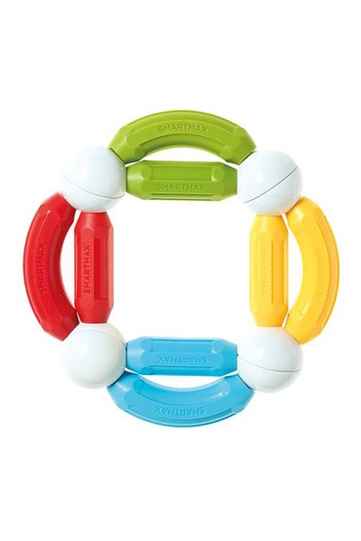 Bebeluc Set de constructie - SmartMax Set educativ Start+ (30 piese) cu fereastra de test