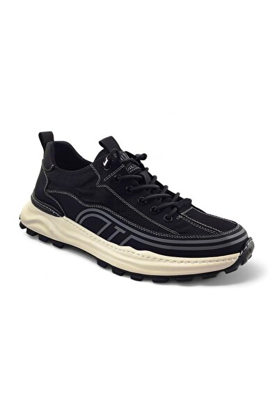 Guja 502-7 Günlük Erkek Sneaker Ayakkabı-Siyah