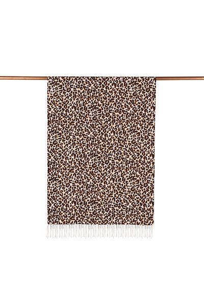 ipekevi Coffee Silk Shawl 02452