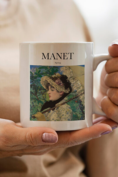 South Steel Édouard Manet Spring - كوب مطبوع عليه رسمة الربيع