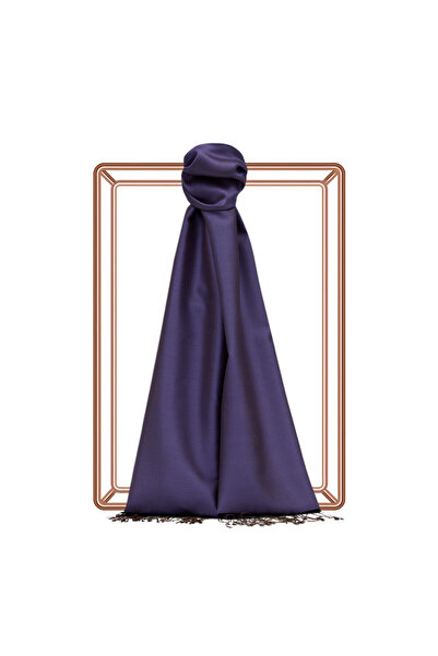 ipekevi Violet Double-Sided Silk Shawl 927