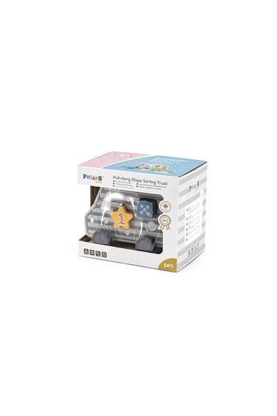 Bebeluc Jucarie de tras sortator forme geometrice Camion PolarB