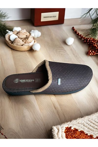 GEZER Konay 14417 Home Internal Velcro Soft Sole Men's Slippers