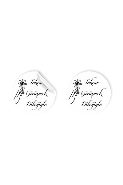 anka design Pack of 48 Pieces of 4X4 cm Wide Painted Stickers and Cargo Labels