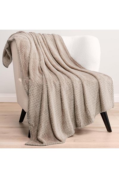 Donetella Waffle Fleece Blanket King Size 200x240 cm