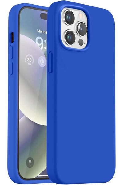 izzytech حافظة هاتف متوافقة مع هاتف iPhone 14 PRO MAX غطاء ناعم من السيليكون ...