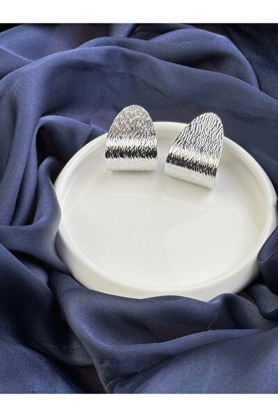 TRENDTAKI storey küpe beyaz kaplama çelik oo52