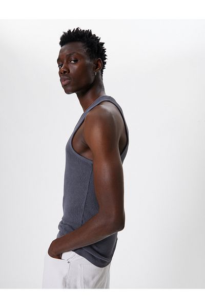 Koton Rundhalsausschnitt Baumwolle Slim Fit Athlete