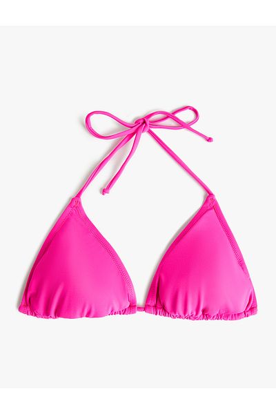 Koton Μπικίνι Cross Basic Triangle Top