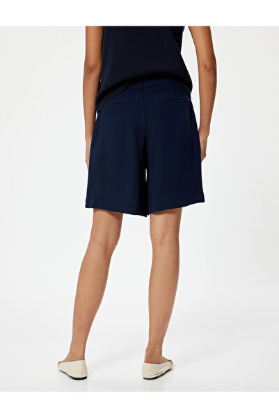 Koton Bermuda Şort  Cepli Pile Detaylı