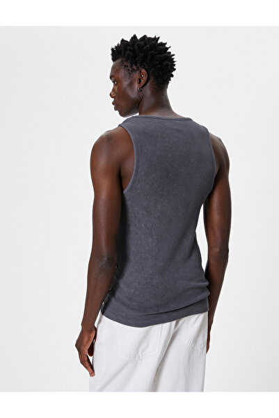 Koton Crew Neck Cotton Slim Fit Athlete