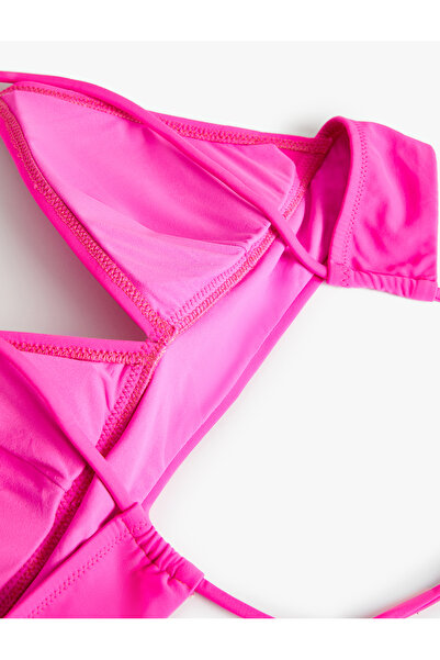 Koton Triangel-Bikinioberteil mit überkreuzten Trägern