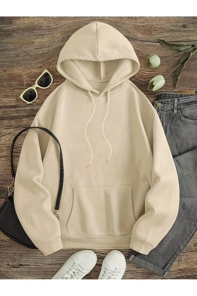 MODAVİBE Hanorac cu glugă la modă ZBK - Îmbrăcăminte casual confortabilă și e...