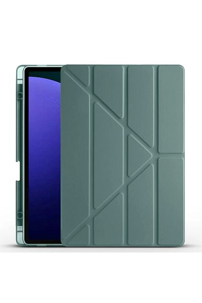 Redclick Apple Ipad Mini 2021 (6.NESİL) Kılıf Tri Folding Kalem Bölmeli Standlı Kılıf