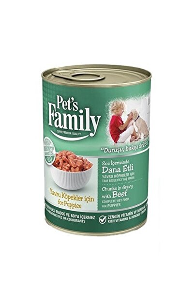 Dana Etli Konserve Yavru Köpek Maması 400 gr x 12 Kutu Bir Koli