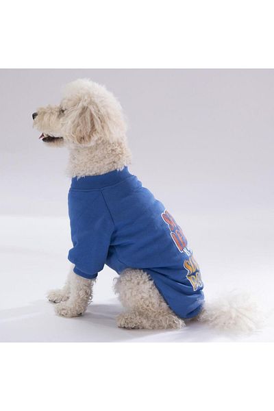 Pawstar Blue Power Dog Sweati Dog Clothes Cat Clothes
