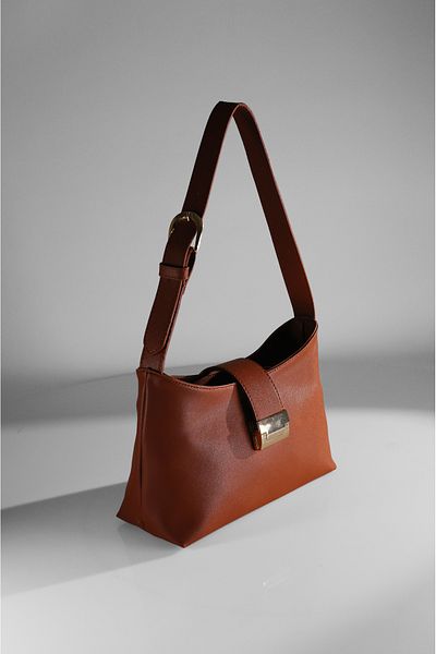 Rimense Women's Tan Hand and Shoulder Bag
