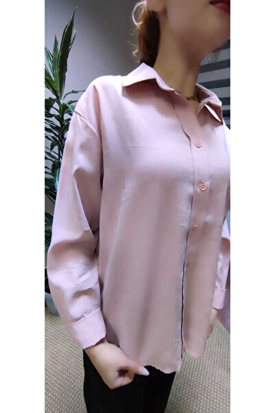 FEHUBLOOM قميص كاجوال من القماش المشروط