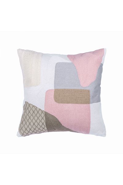 Donetella 2- Pieces Modern 45x45 Throw Pillow Cover - Decorative Covers for Cushions, Filling Not Included