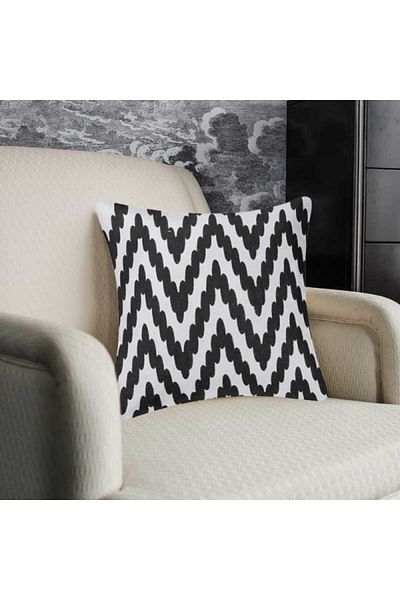 Donetella 1- Piece Modern 45x45 Throw Pillow Cover - Decorative Covers for Cushions, Filling Not Included