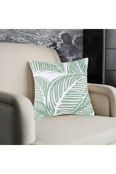 Donetella 1- Piece Modern 45x45 Throw Pillow Cover - Decorative Covers for Cushions, Filling Not Included