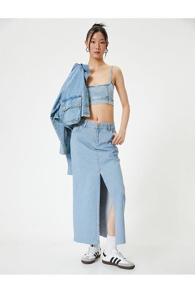 Koton Fusta Midi Jean