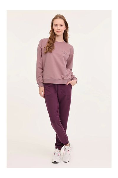 lumberjack A 10189823408010   4W Wb Anna 16 4Pr Pastel Purple Women's Sweatshirt