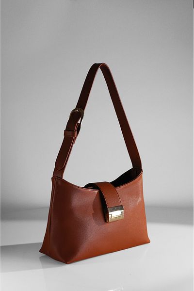 Rimense Women's Tan Hand and Shoulder Bag
