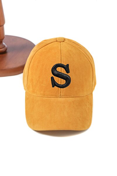 ŞapkaMania Șapcă din piele intoarsa cu litere în relief