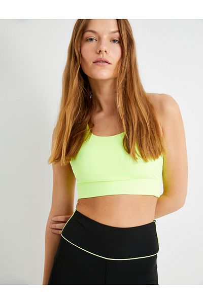 Koton Αθλητικό σουτιέν με λουράκι Skinny U γιακά