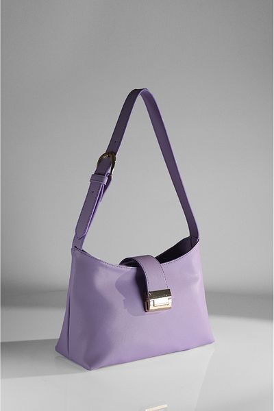Rimense Women's Lilac Hand and Shoulder Bag