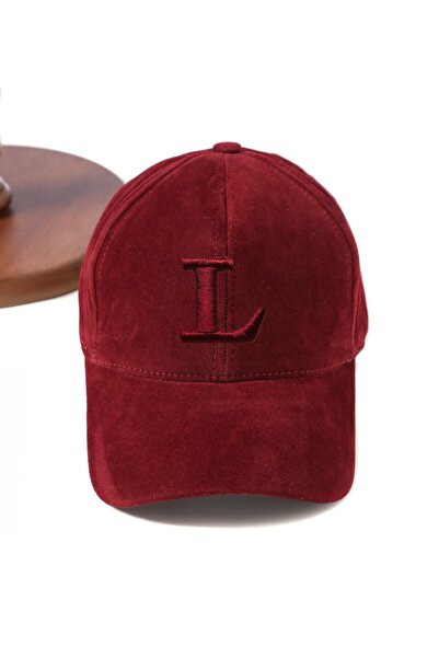 ŞapkaMania Șapcă din piele intoarsa cu litere în relief