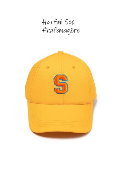 ŞapkaMania Șapcă de baseball S College Font Letter Basic