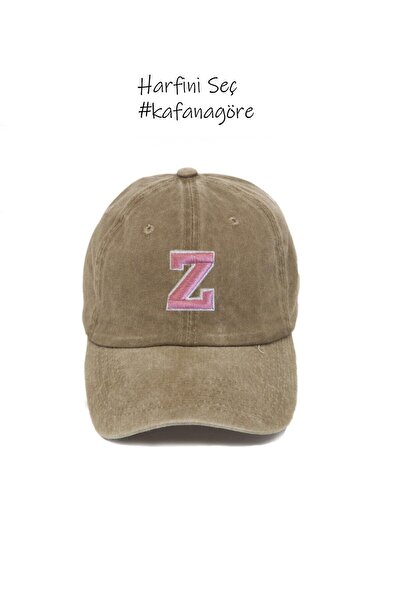 ŞapkaMania Șapcă de baseball lavabilă cu fontul Z College