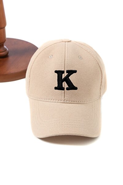 ŞapkaMania قبعة جبردين أساسية ناعمة بحرف K