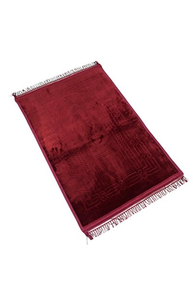 ROYAM Lüx Kalın Yumuşak Kaymaz Taban Peluş Seccade 80 X 120