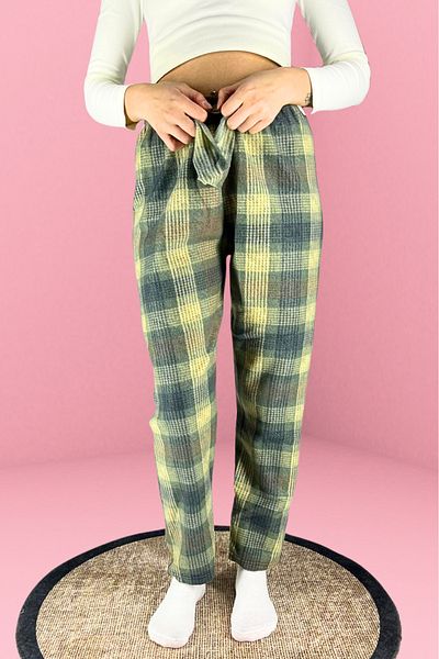 Farya Home Polar Polka Dot Luxury Soft Winter Plush Pantaloni de pijama