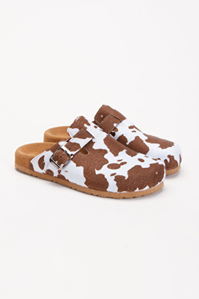 PASSAGE SHOES Genuine Leather Women's Slippers - 6299