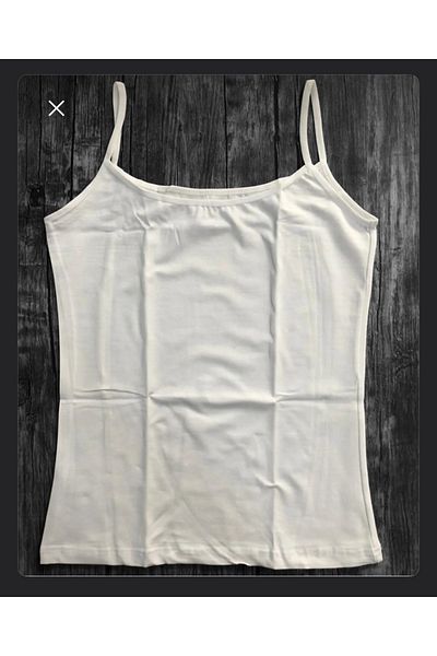 Aydoğan Women's Lycra Rope Strap Undershirt 197 - 3 Pieces